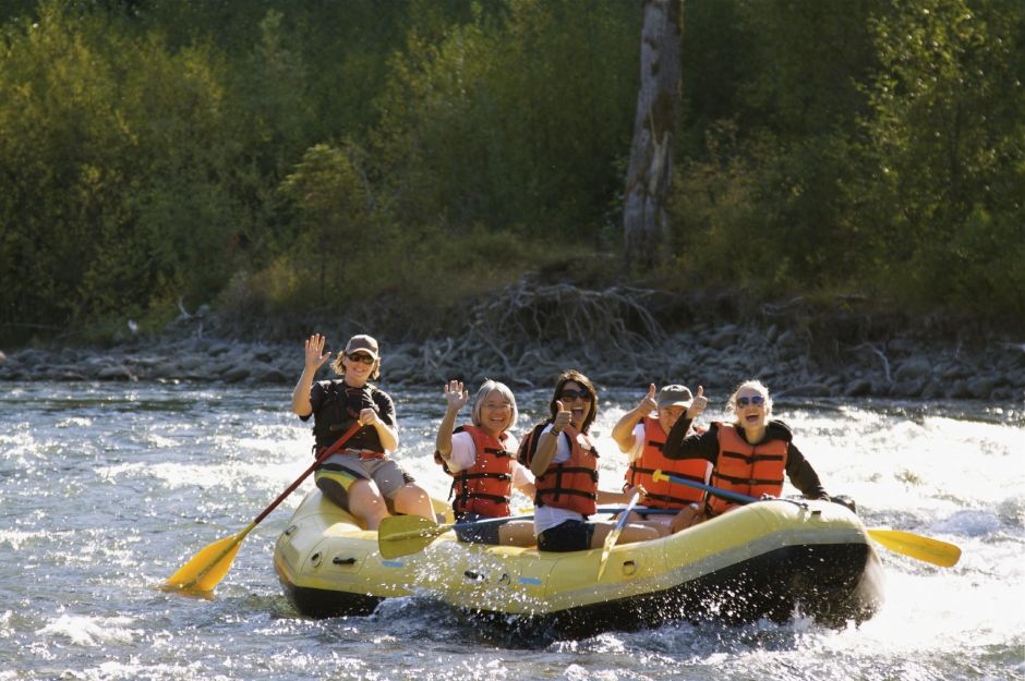 Canyoning und Rafting Fendels